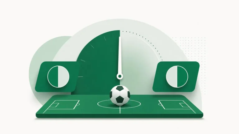 Primer tiempo en el fútbol chileno: 0.5 y 1.5 goles
